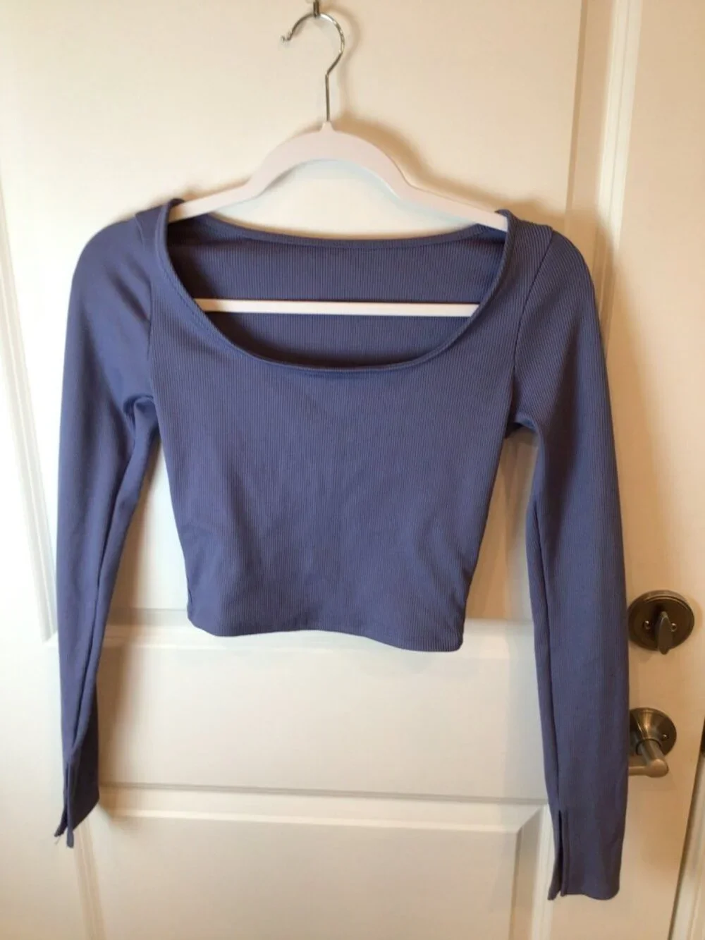 ALO Alosoft Rib Form Long Sleeve Top